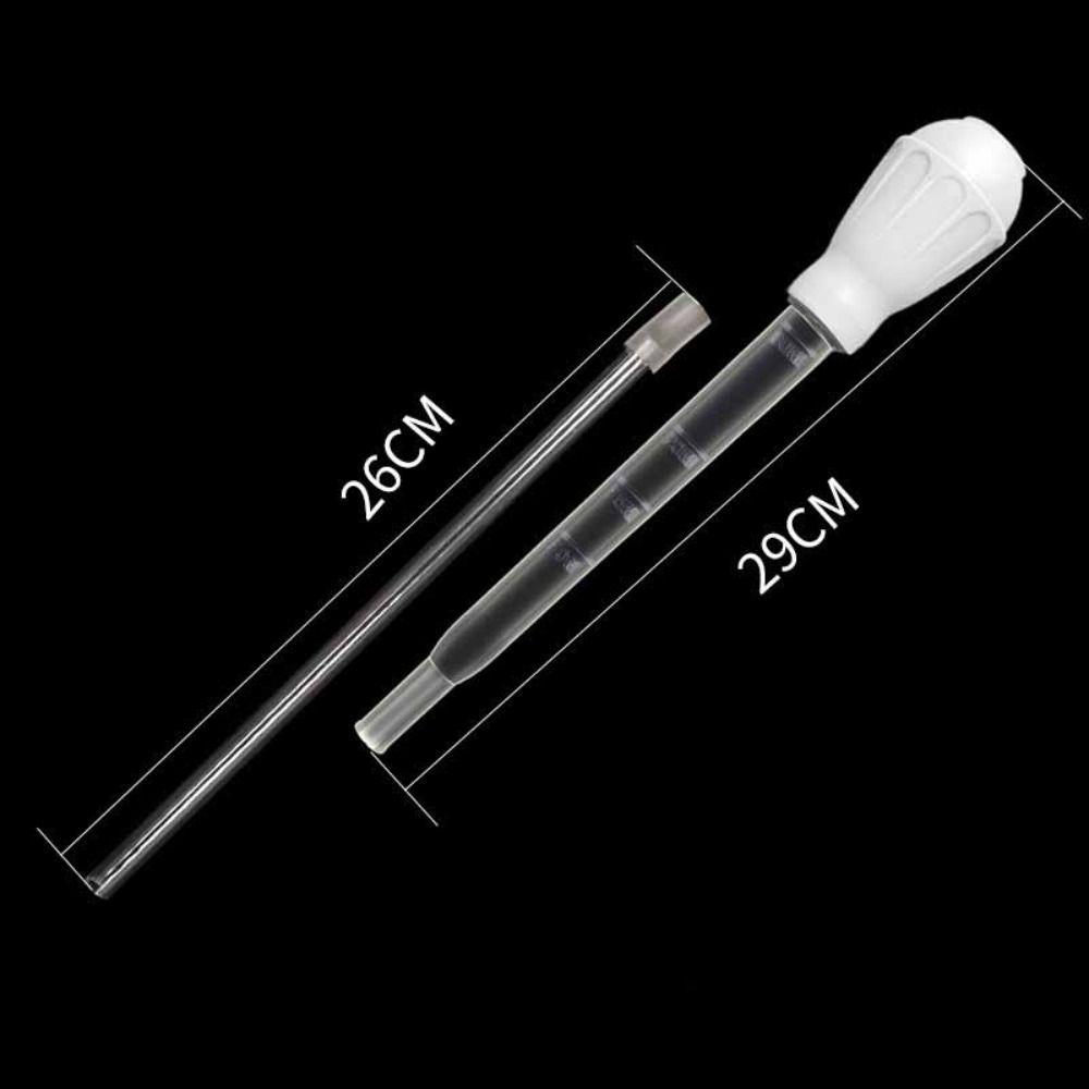 Удлиненный аквариумный гравий, инструмент для чистки соломы, сменщик воды для аквариума, аксессуары для аквариума