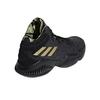 adidas Mad Bounce 2018 Высокие Ретро Баскетбольные Кроссовки Детские Кроссовки Черный Золотой BB7545