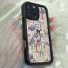 JT510 Ассортимент марок виза путешествие Париж для iPhone 17 16 15 Pro Max Samsung S26 S25 Ultra A17 A07 A56 A16 Xiaomi 15T Redmi 15c 14C Мягкий чехол