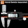 6 Inch Vernier Caliper Large LCD Screen Measuring Tool Accurate Digital Pachymeter  Engineering