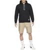 Nike Loose Solid Color Hoodie With Drawstring Men Tops Black DH0511-010