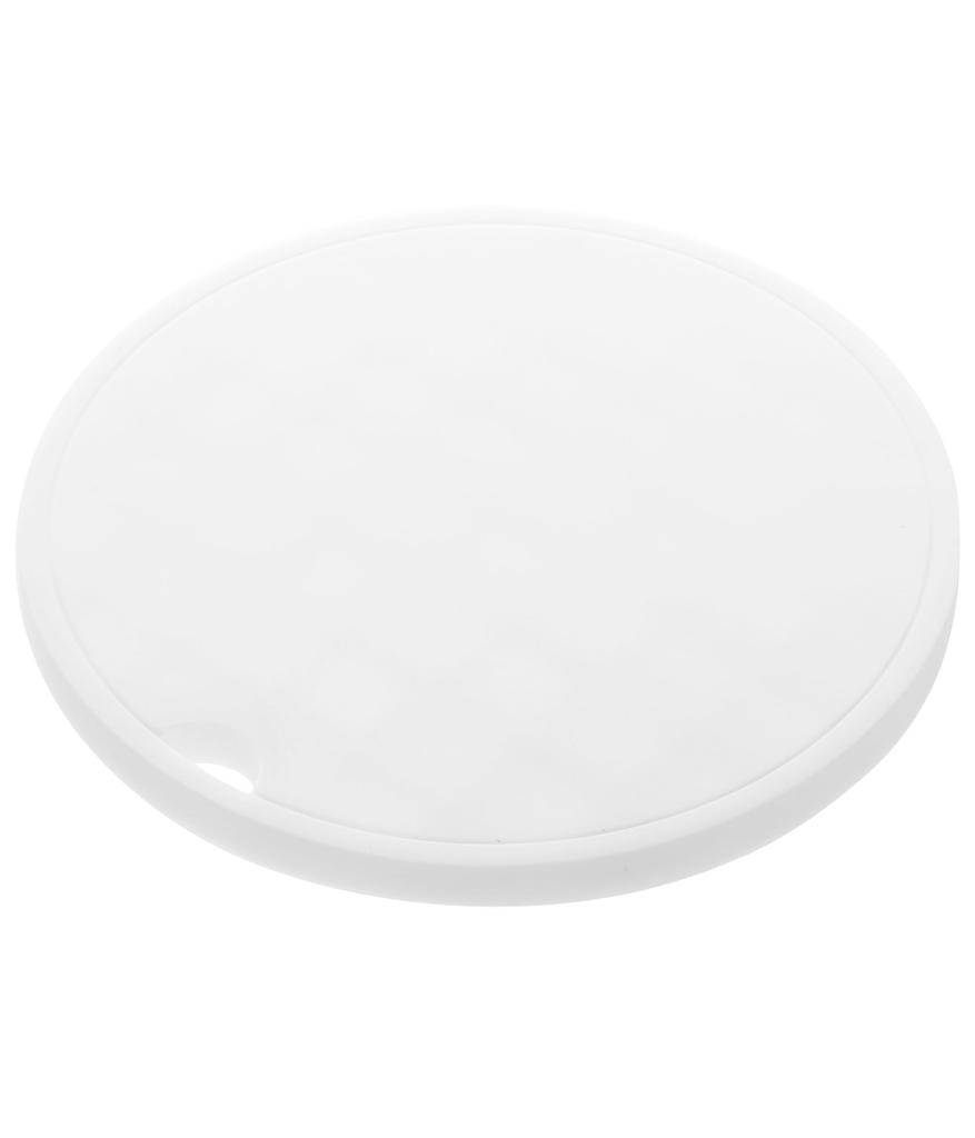 Силиконовая подставка под горячее Yamazaki Tower, Круглая, Белая, Прибл.. 16 см Ш x 16 см Г x 1 см В, Термостойкий, Код товара: 2954