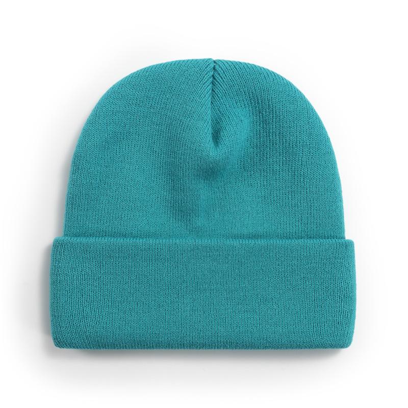 Best-Selling OEM Wool Knitted Beanie Hand Drawn Custom Logo Embroidery Common Outdoor Warm Hat for Travel and Beach Use