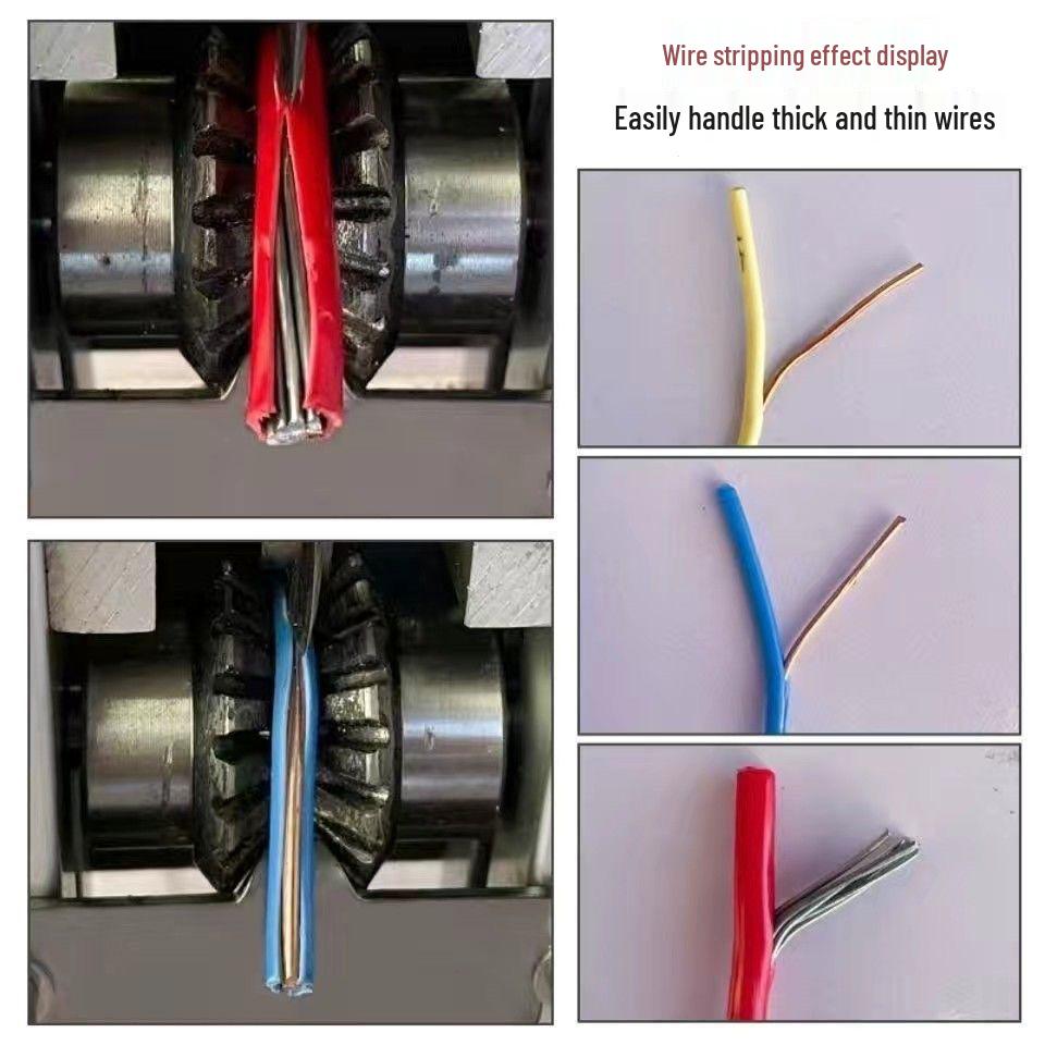 2024 Машина для ручной зачистки электрических проводов с железной рамой для маленького лома кабельной проволоки