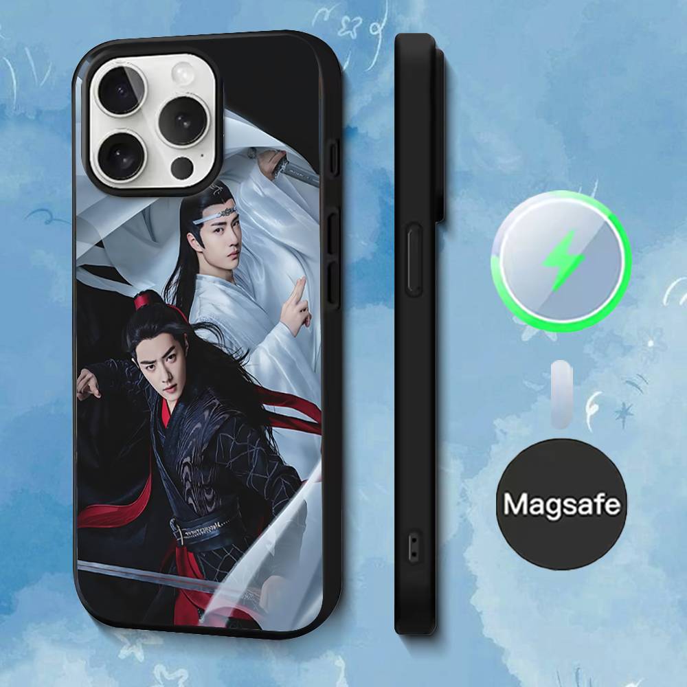 Чехол для телефона Wang Yibo The U-Untamed Для iPhone 17,16,15,14,13,12,11,Pro,Max,Plus,Mini,SE4,E Магнитный Magsafe Беспроводная зарядка