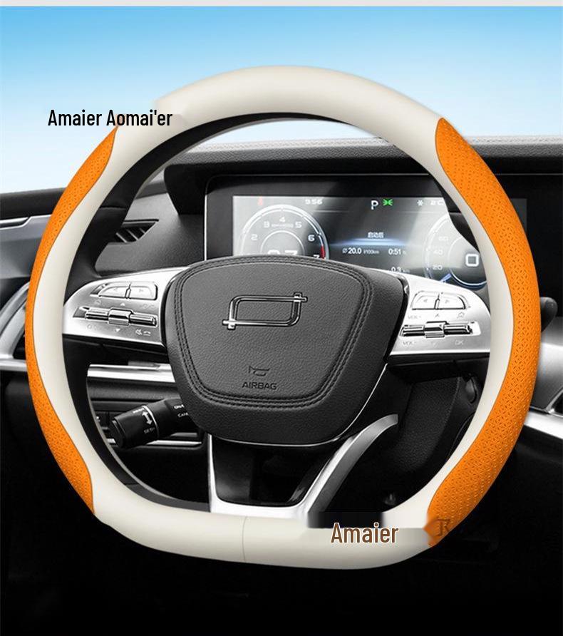 Подходит для моделей Besturn: Ультратонкий чехол на руль из натуральной кожи для B70, ST99, T77, T33, E01, T55, B30, B40