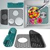 Silicone Kitchen Dishwasher Hollow Sink Mat, Multifunctional Kitchen Non-slip Mat