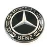 Laurel Wreath Hood A0008171701 Mercedes-Benz Emblem, Black,