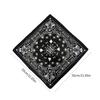 Skull Neckerchief for Women Men Fashion Print Headwrap Turban Scarf Bandannas for Festival Holiday Party Wear