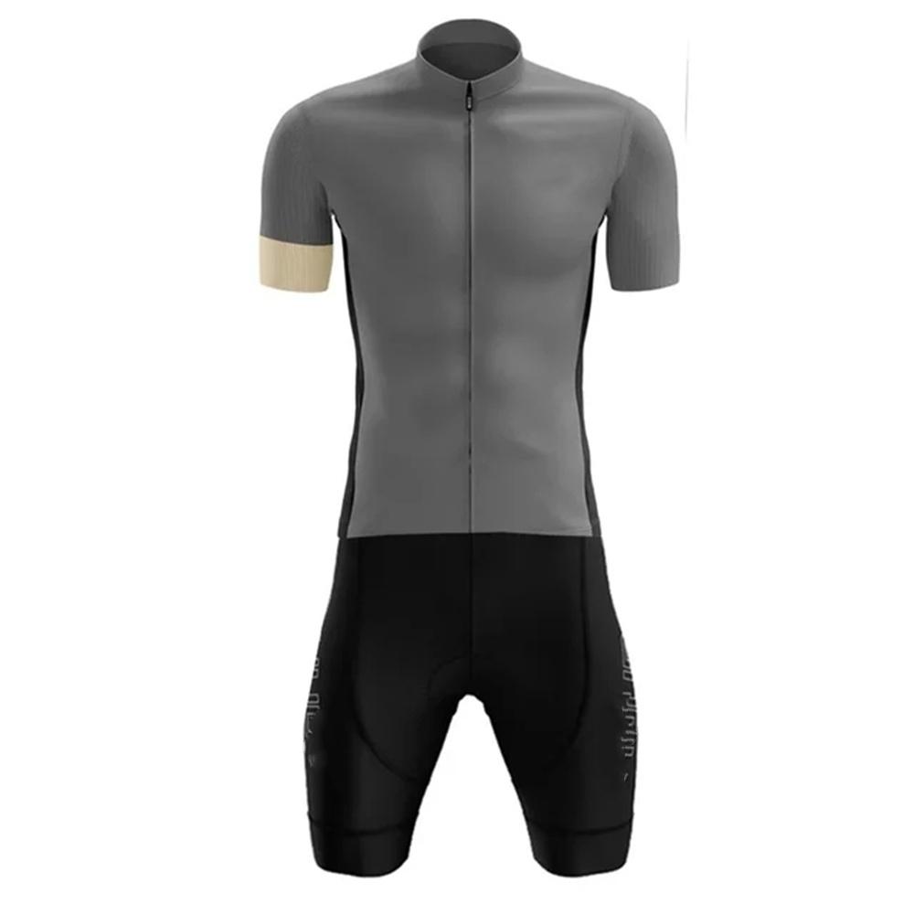 Men Cycling Skinsuit Triathlon Speedsuit Trisuit Short Sleeve Road Cycling Is Comfortable for Long-distance Riding Clothing