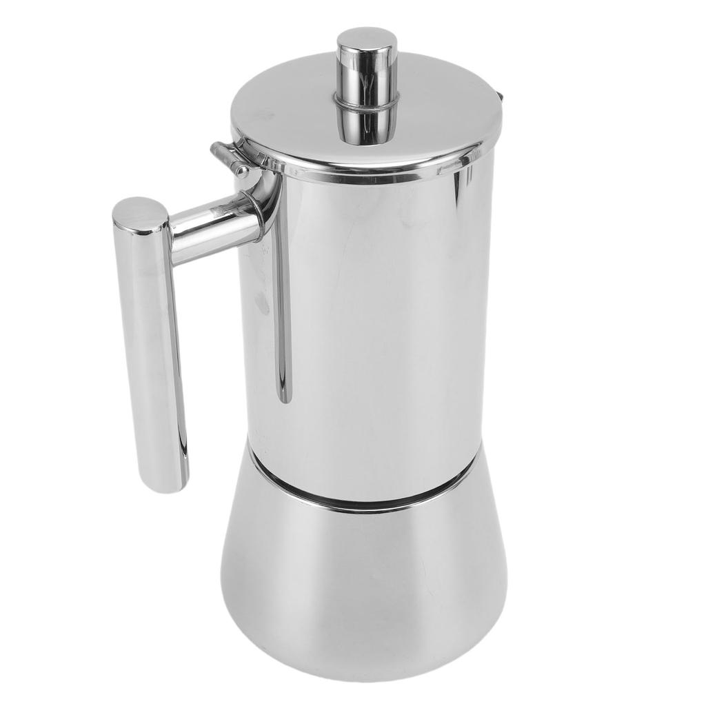 Кофеварка для плиты 6 чашек 304 нержавеющая сталь индукционная итальянская кофеварка для дома, вечеринки, посиделок