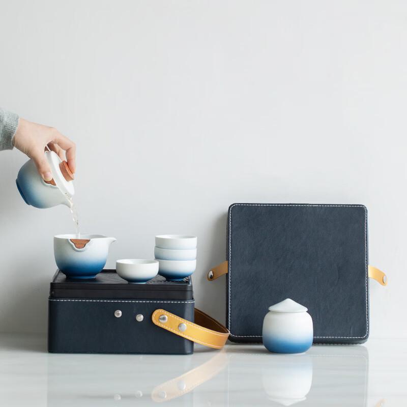 Portable Zen Karesansui Tea Set