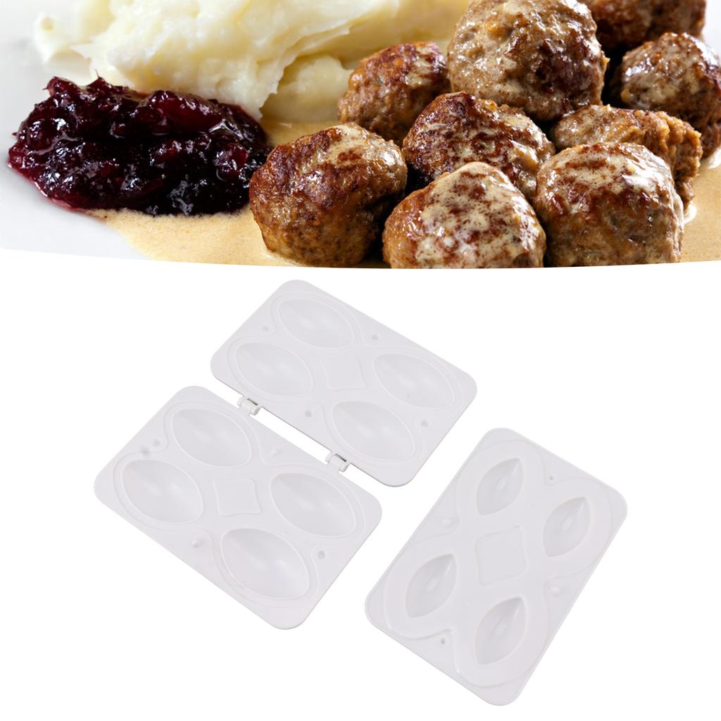 Форма для изготовления фрикаделек ABS Форма для мясного рулета Пресс-инструмент Безопасно для посудомоечной машины Изготовитель фрикаделек для кухни