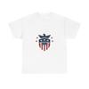 Patriotic Tee, Unisex Cotton Shirt, USA Flag, 4th of July, Casual Wear Summer