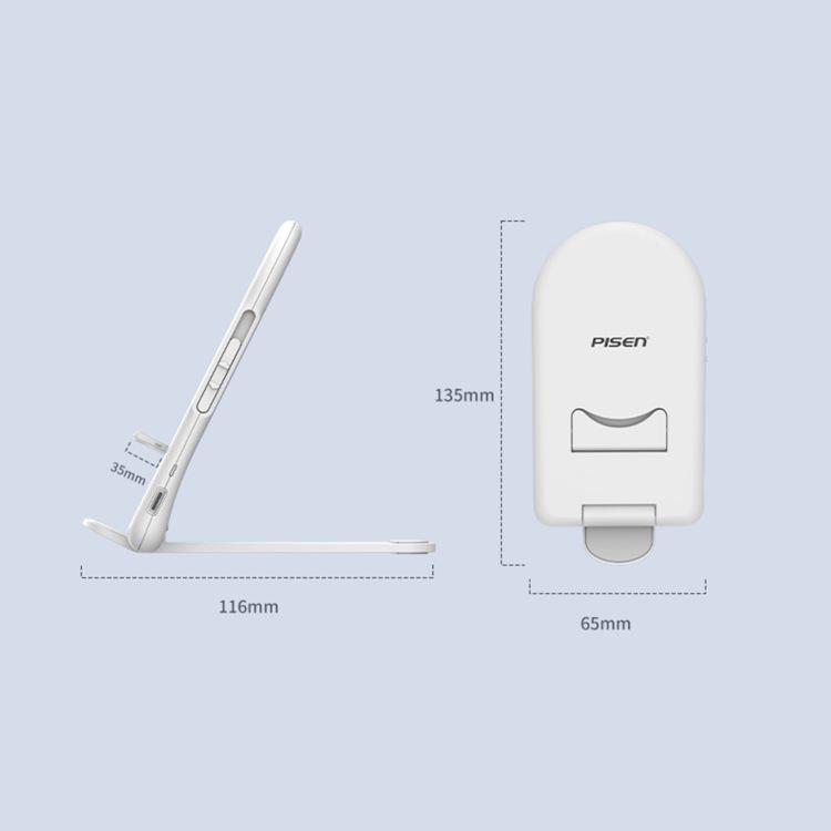 Универсальное беспроводное зарядное устройство и держатель для телефонов PISEN для Apple, Xiaomi, Samsung и планшетов.