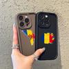 N91 Moldova Flag Art Soft Angel Eyes Phone Cases for iPhone 15 14 12 11 Pro Max 13 Mini 7 8 6S Plus XS Max XR SE Shockproof Bumper Cover