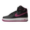 Air Force 1 Anti Slip Wear Resistant High Top Skateboard Shoes Women's Black Purple Sneakers DV1138-002