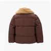 Mini Rodini 2471013316 Куртка-пуховик с вышивкой собаки Детская куртка-пуховик с собакой