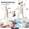 Realistic Hearty Wild Fox Children's Christmas Ornament - Big White, Arctic, and Red Fox Models