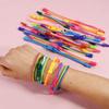 10/20Pcs Zipper Bracelets Kids Anti Stress Fidget Toys Birthday Party Favors Goodie Pinata Fillers Christmas Wedding Guests Gift