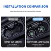 2Pcs Car Coasters Anti-slip Water Cup Mat Accessories For skoda 3 2 VRS Vision Kodiaq Favorit Rapid Octavia A5