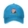 Roger Ricky Spanish Families Cartoon Baseball Cap for Men Women Distressed Washed Headwear Unstructured Caps