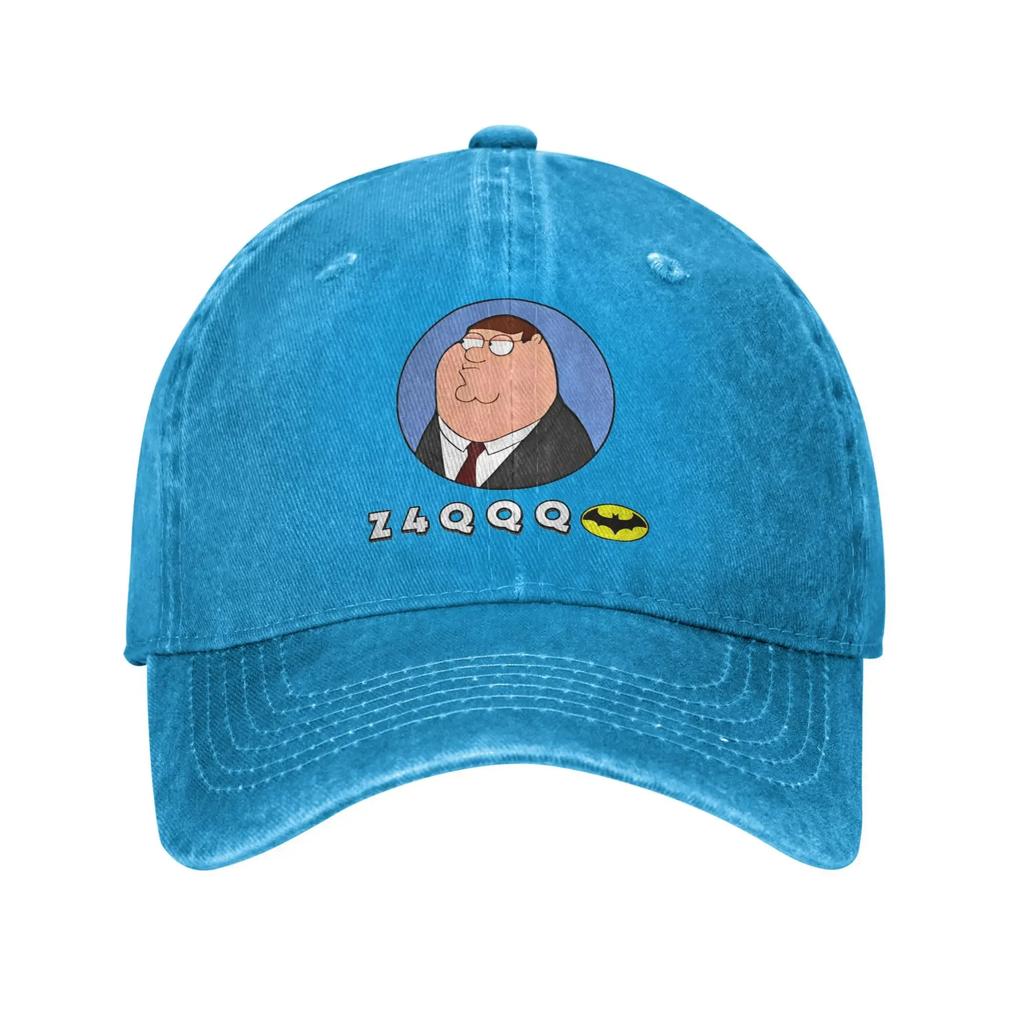 Roger Ricky Spanish Families Cartoon Baseball Cap for Men Women Distressed Washed Headwear Unstructured Caps