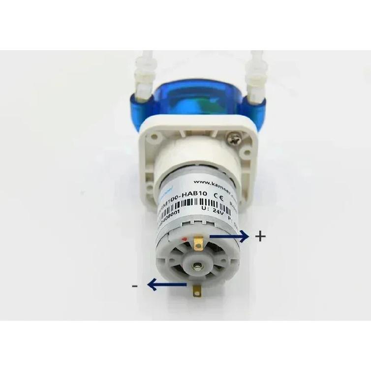 12V 24V 100ml/min 65ml/min Carmel Kamoer KPHM100 Multiple Motors Optional Small Peristaltic Pump Low Noise