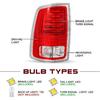 Светодиодные задние фонари JSBOYAT совместимы с 2013-2018 Dodge Ram 1500/2014-2018 Dodge Ram 2500 3500, левая сторона водителя