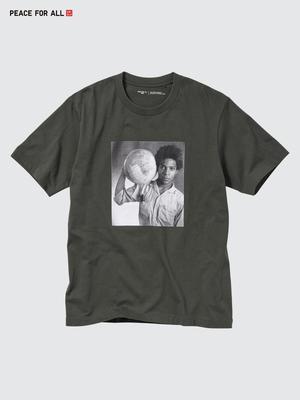 Uniqlo Футболка с принтом «Мир для всех» Обычный крой баски