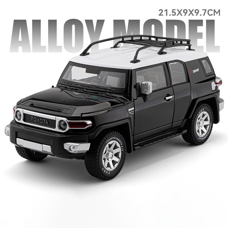 1:24 Toyota Land Cruiser LC80 FJ LC250 Tacoma Tundra Внедорожник SUV Металлический Литой Модель Автомобиля Домашние Модные Украшения Коллекция