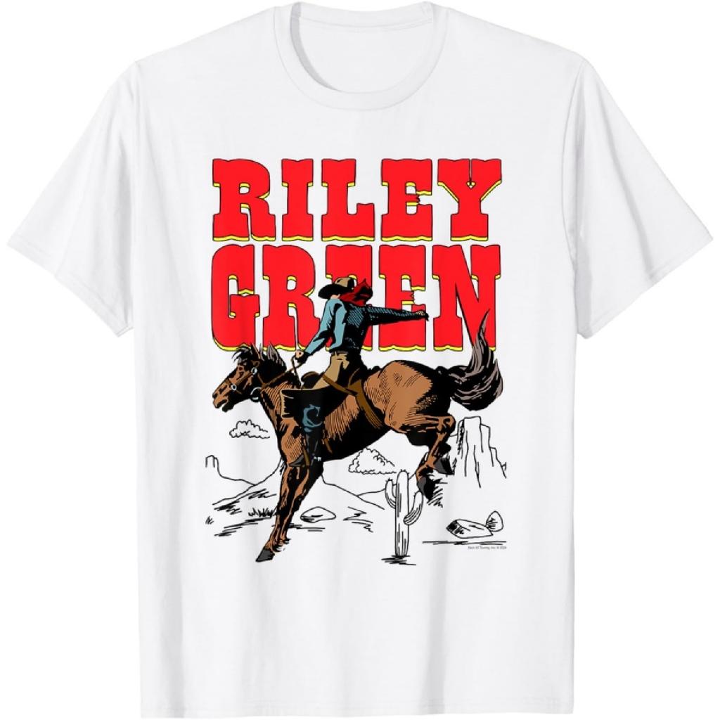 Ковбойская футболка Riley Green для верховой езды по пустыне