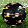 RB Leipzig Indoor Soccer Ball Colorful All Ages Size 5 Machine Stitched PVC Competition Ready Durable High-Bounce