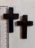 2 Pc Wood CROSS Pendant, Jesus Christ, Wooden Locket Handmade, 6 cm, Handcarved, Christianity, Unisex for men and women, 9