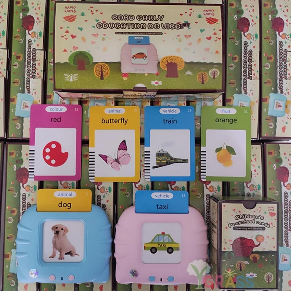 Educational Language And Literacy Learning Toys Talking Flash Cards Kids Games Audio Book Gift Russian Alphabet Spanish French