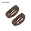 2pcs PU Leather Car Seat Belt Buckle Clip Cover Protector Anti-Scratch Case For Land Rover Defender