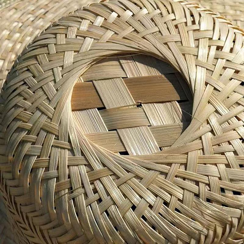 Bamboo Shade Hat Summer Shade Hat Farmers Work Sun Hat Outdoor Garden Shade Breathable Straw Hat