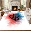 FC Basel Carpet Door Mat for Living Room or Bedroom Protective Mat Under Chair Office Decoration Christmas Gift Birthday Present