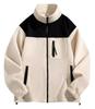 Флисовый блузон Long Mountain Sports Street Long Rain Cold White [unifiss] Куртка, Двухцветная, Верхняя одежда, Молния, Теплая, С рукавами, Прохладная, Осень/Зима, Мужская,