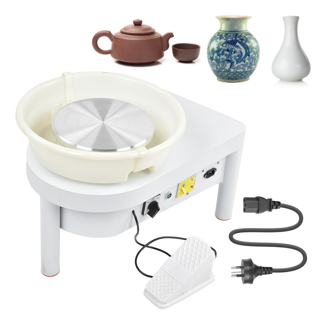 Электрический гончарный круг с переменной скоростью CWCCW DIY Art Керамический инструмент