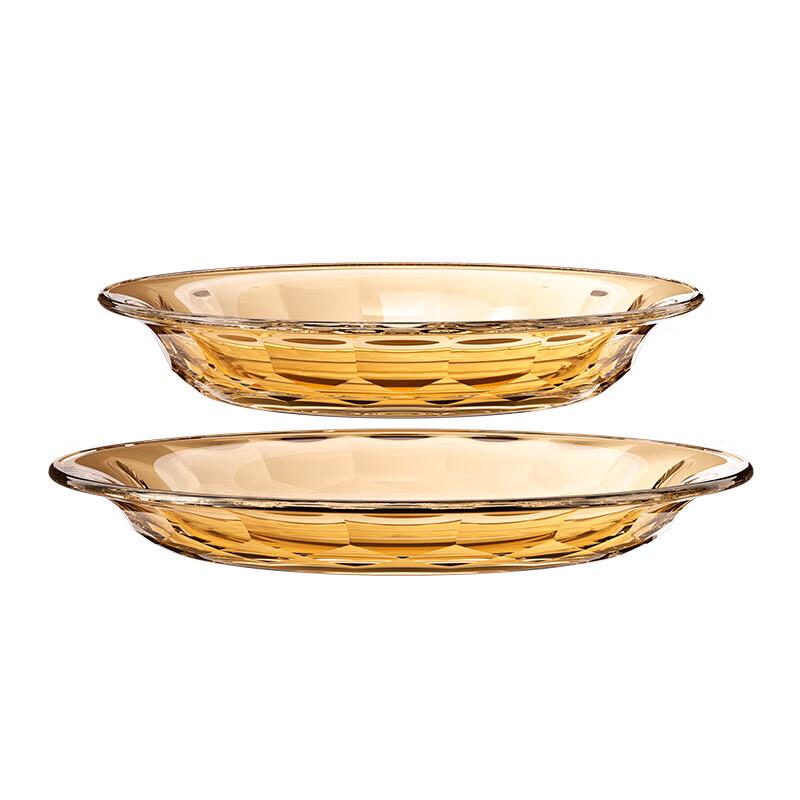 Набор обеденных тарелок LocknLock Crystal Amber