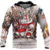 Christmas 3d Printed Sweater Autumn Santa Claus Fashion Shirts For Men Holiday Clothing Hoodies Men Clothing Streetwear
