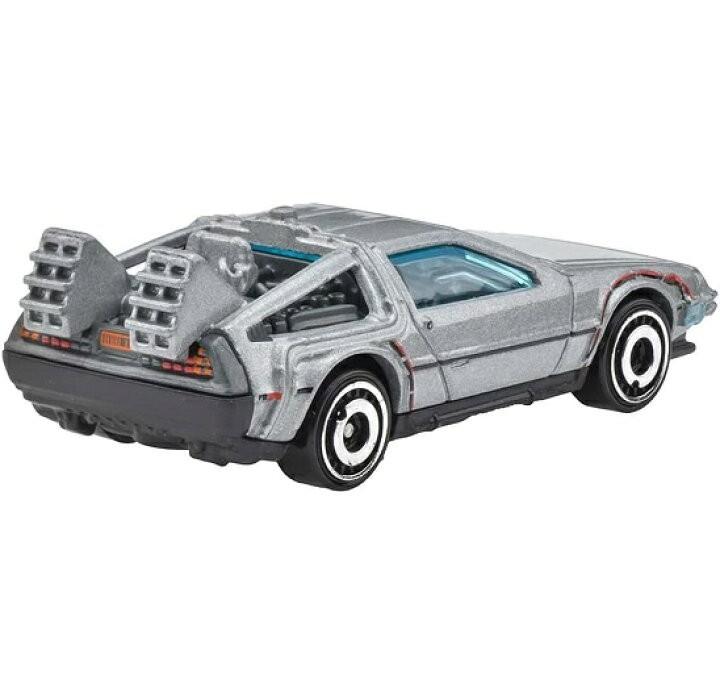 Hot Wheels Basic Car Back to the Future Time Machine HHF15 Back to the Future Car Miniature Car [Ages 3+]