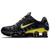 Nike Shox TL Black Dynamic Yellow Men Sneakers Metallic-Silver CN0151-002