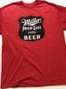 Miller High Life Лучшее пиво Милуоки Мужская футболка Унисекс футболка