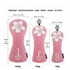 Soft And Durable Golf Club Protector Sakura Pattern Wood Headcover Golf Head Cover  Driver Fairway