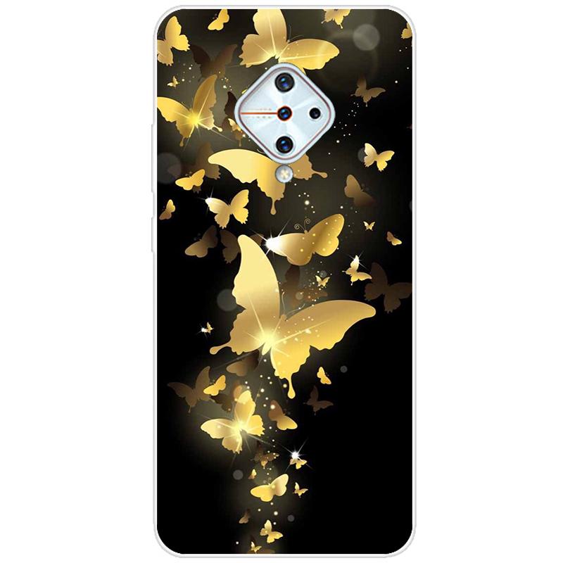 Чехол для Vivo V17 Чехол для Vivo 1920 TPU Чехол Силиконовый Мягкий TPU Мультяшный Чехол для телефона Vivo v17 Россия Vivo S1 Pro Funda V1945A