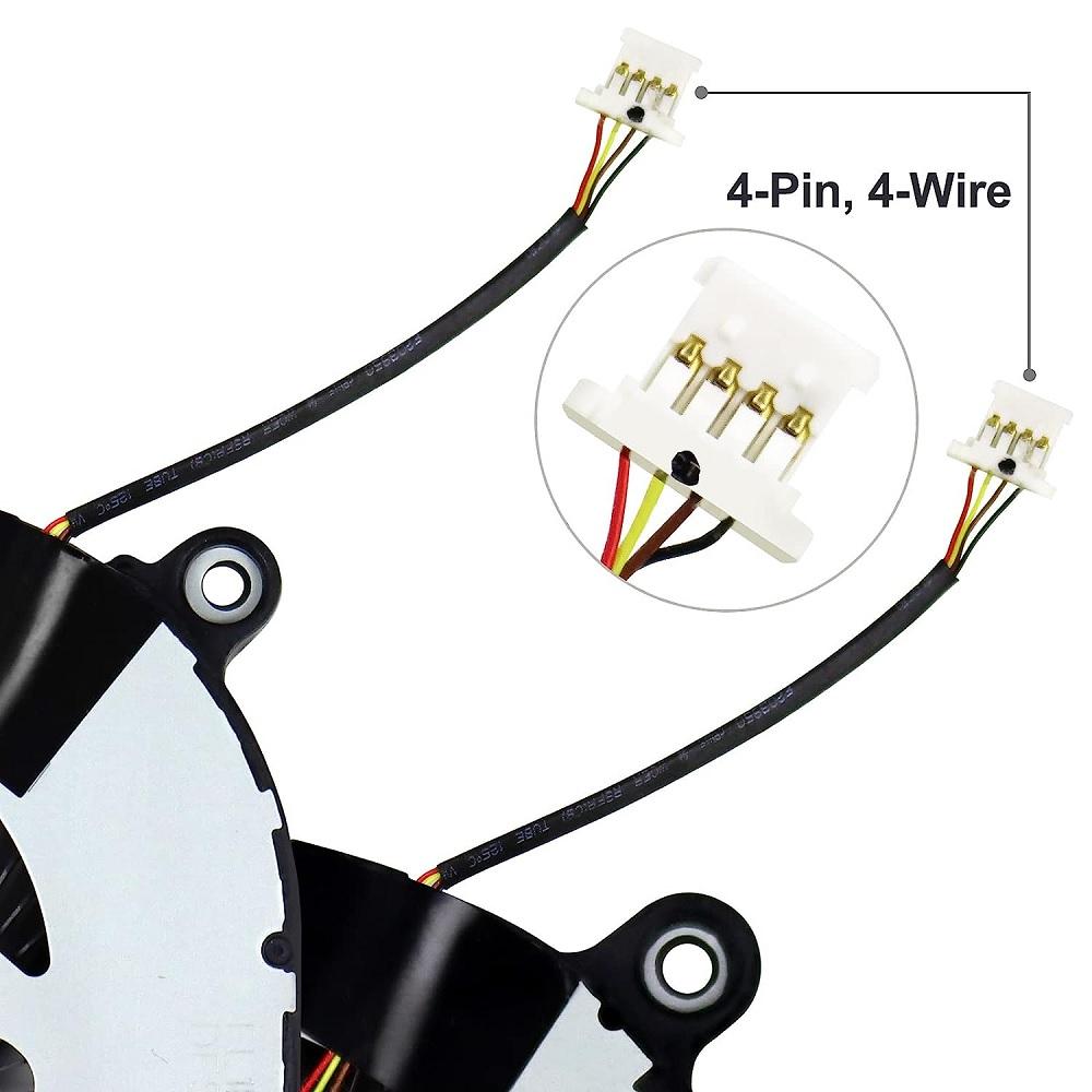 Вентилятор охлаждения ЦП+ГП для Acer Nitro 5 AN515-43 AN515-54 AN517-51 Nitro 7 AN715-51