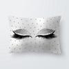 Eyes Eyelash Shadow Pillow Cover Cushion Case Home Car Sofa Bedroom Hotel Decor