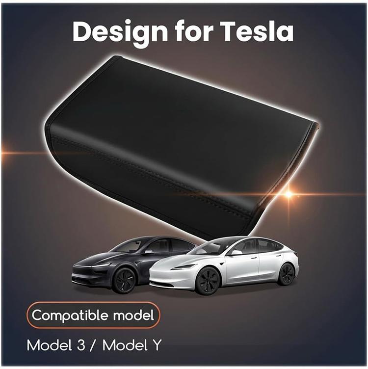 Center Console Armrest Cover for Tesla Model 3 Y Refresh 2024-2027